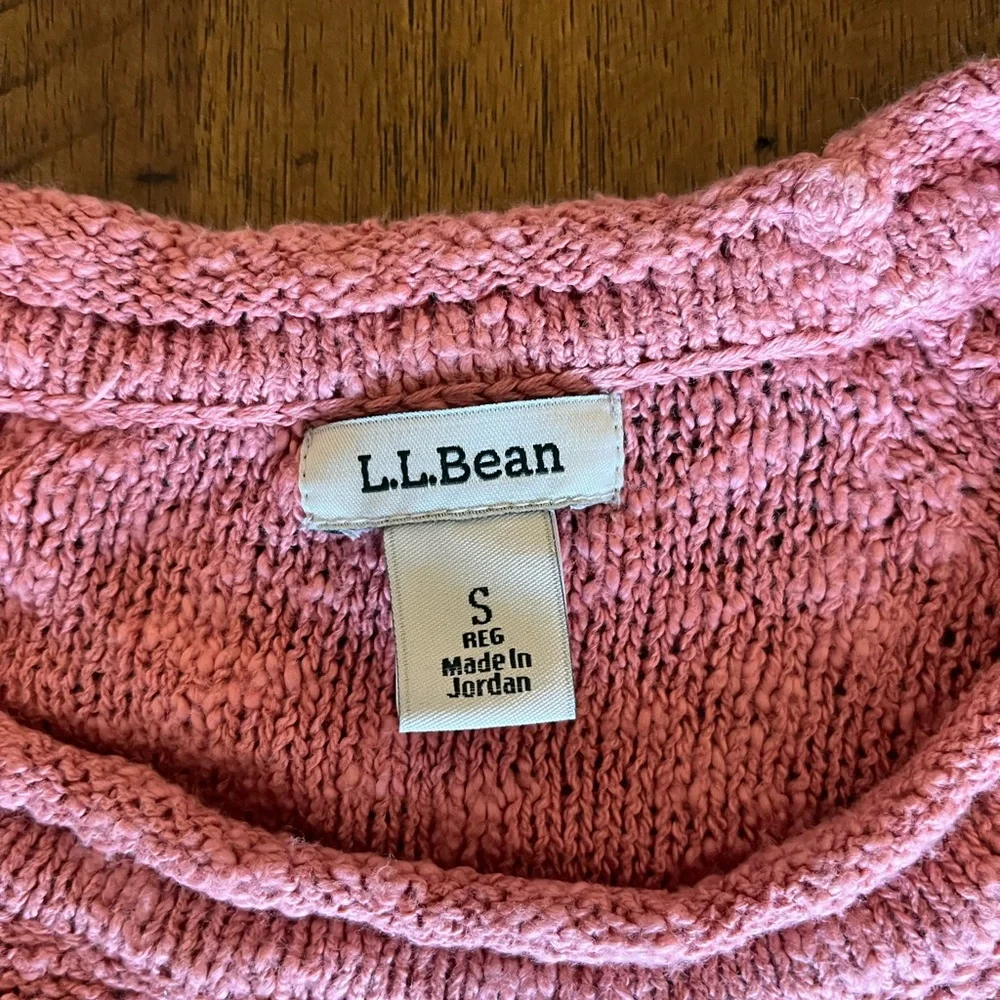 L.L. Bean Women's Midweight Cotton Slub Rollneck Pullover - Picture 6 of 7